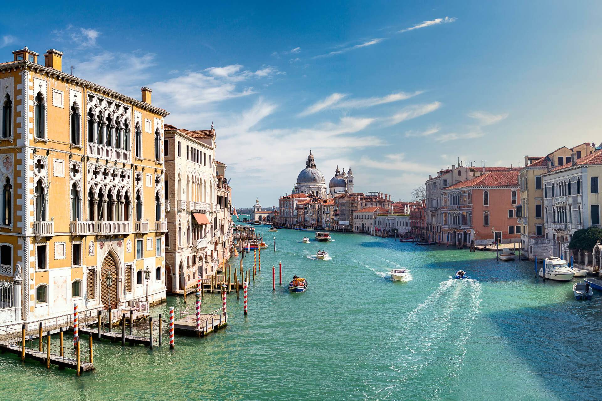 Vista su Venezia vicino al residence Villa Moro Lin